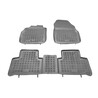 Alfombrilla Goma 3D para Renault Grand Scenic II, Grand Scenic III, Scenic II, Scenic III,  201904