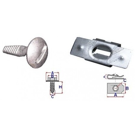 Tornilleria Protector Carter Grupo PSA G1PSA