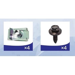 Tornilleria Protector Carter compatible con Renault Clio II, Kangoo, Thalia 90244